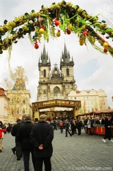 Easter market in Prague