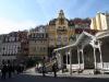 Karlovy Vary spa town overnight