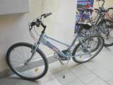my blue comfortable city bike