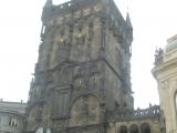 the Gothic Powder Gate guarding the entrance into the Old Town