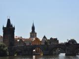 Approaching the Charles Bridge 