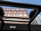 You see nicely trough the glass roof