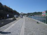 Walking from the boat to Old Town Square